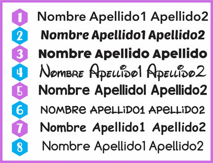 Sello Textil para ropa