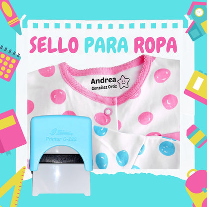 Sello Textil para ropa